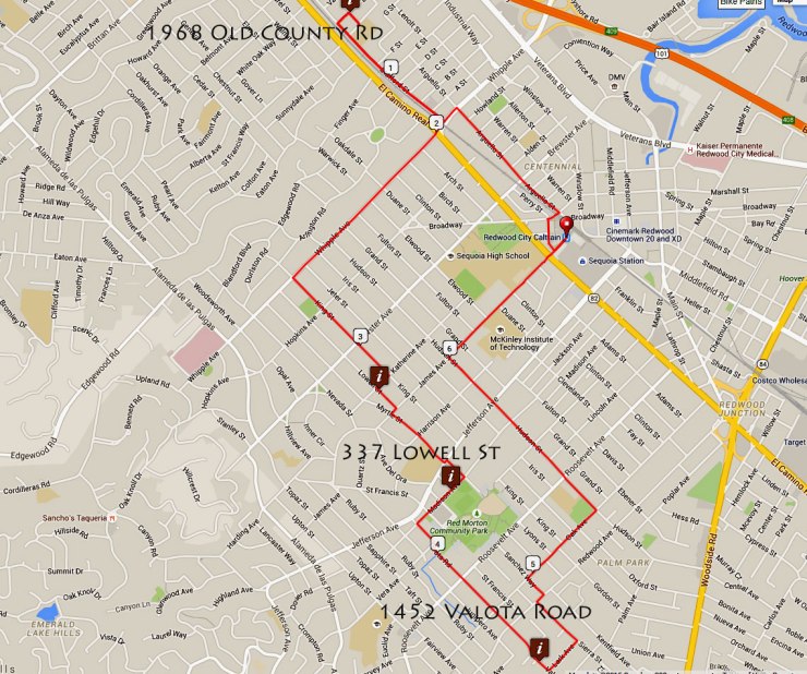 redwoodcityMap